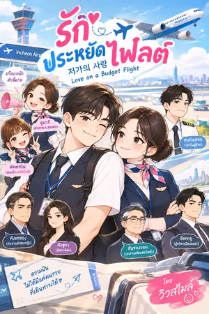 ปกนิยาย รักประหยัดไฟลต์