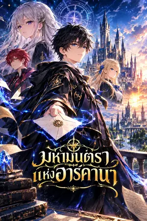 ปกนิยาย มหามนต์ตราแห่งอาร์คานา