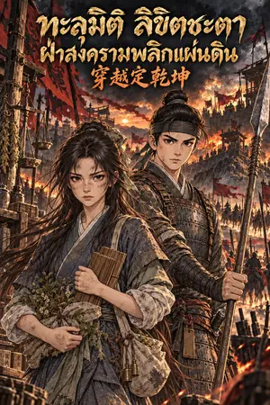 ปกนิยาย ทะลุมิติ ลิขิตชะตา ฝ่าสงครามพลิกแผ่นดิน