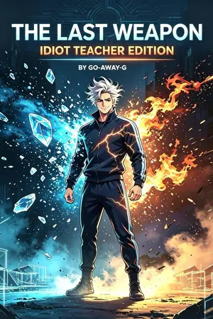 ปกนิยาย อาวุธสุดท้ายฉบับครูงี่เง่า  THE LAST WEAPON: IDIOT TEACHER EDITION