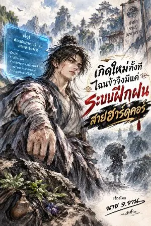 ปกนิยาย เกิดใหม่ทั้งทีไฉนข้าจึงมีแค่ระบบฝึกฝนสายฮาร์ดคอร์