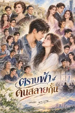 ปกนิยาย ตราบฟ้าดินสลายกั้น
