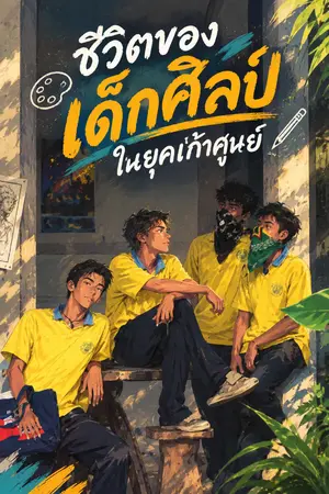 ปกนิยาย กว่าจะมีวันนี้..ชีวิตของเด็กศิลป์ในยุค90