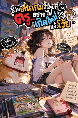 ปกนิยาย ช่วยเล่นเกมนี้ให้จบที ตรู..อยากไปเกิดใหม่แล้วโว้ย