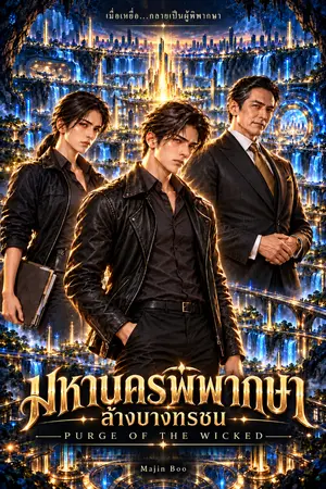 ปกนิยาย มหานครพิพากษา ล้างบางทรชน PURGE OF THE WICKED