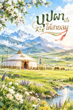 ปกนิยาย บุปผาใต้สายลม