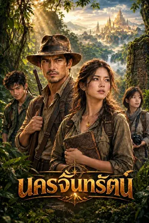 ปกนิยาย นครจันทรัตน์