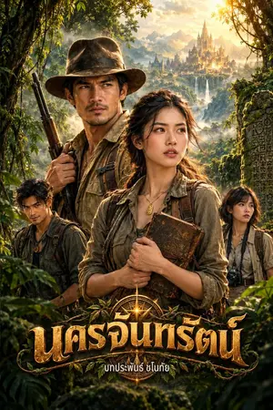 ปกนิยาย นครจันทรัตน์