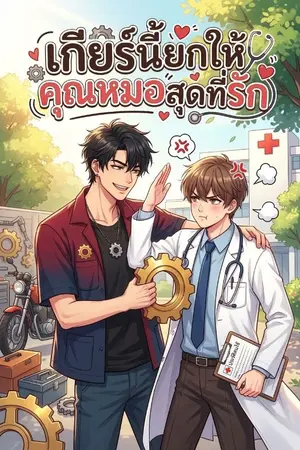 ปกนิยาย เกียร์นี้ยกให้คุณหมอสุดที่รัก