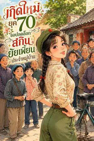 ปกนิยาย เกิดใหม่ ยุค 70 ขอปลดล็อกสกิลยัยเพี้ยนประจำหมู่บ้าน