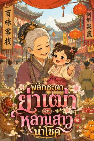 ปกนิยาย พลิกชะตาย่าเฒ่า  ด้วยหลานสาวนำโชค