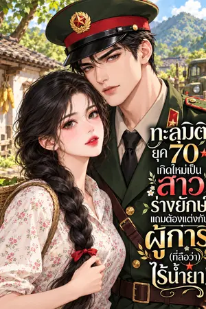 ปกนิยาย ทะลุมิติยุค 70 เกิดใหม่เป็นสาวร่างยักษ์ แถมต้องแต่งกับผู้การ (ที่ลือว่า) ไร้น้ำยา!
