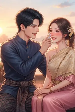 ปกนิยาย ลำน้ำรักเรือนแพ