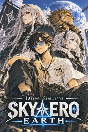 ปกนิยาย โปรเจควิวัฒนาการ SKY AERO EARTH