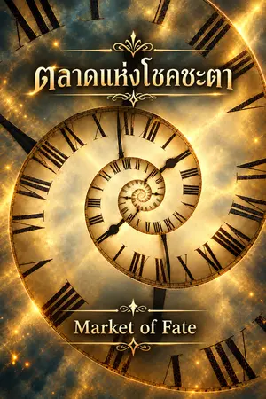 ปกนิยาย ตลาดแห่งโชคชะตา