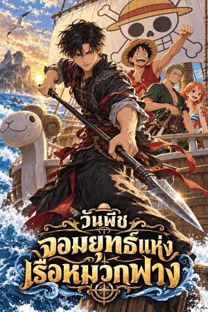 ปกนิยาย วันพีช: จอมยุทธ์แห่งเรือหมวกฟาง