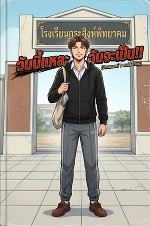 ปกนิยาย วันนี้แหละฉันจะเป็น!!!