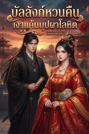 ปกนิยาย บัลลังก์หวนคืน เงาแค้นบุปผาโลหิต (Rebirth of The Crimson Queen)