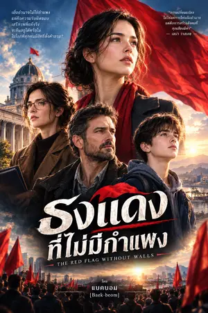 ปกนิยาย ธงแดงที่ไม่มีกำแพง [นิยายลิมิเต็ด]