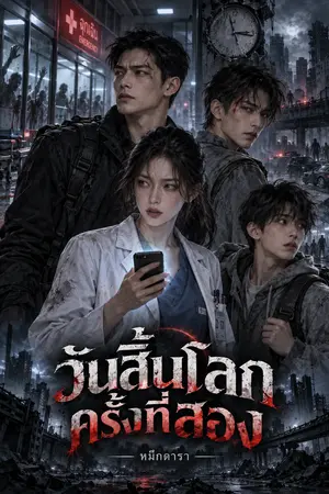 ปกนิยาย วันสิ้นโลกครั้งที่สอง