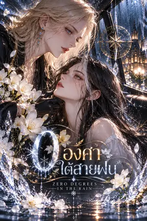 ปกนิยาย ศูนย์องศาใต้สายฝาน