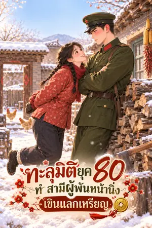 ปกนิยาย ภรรยาผู้พันยุค 80 สามีเขินทีไร เหรียญเข้าทุกที