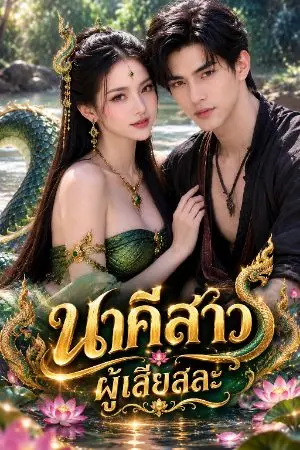 ปกนิยาย นาคีสาวผู้เสียสละ