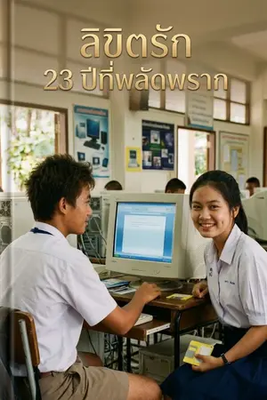 ปกนิยาย เรื่อง ลิขิตรัก 23 ปีที่พลัดพราก (เค้าโครงจากเรื่องจริง) กับความรักที่รอคอยมา23ปี ตอนที่1