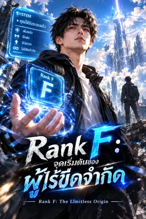 ปกนิยาย Rank F : The Limitless Origin