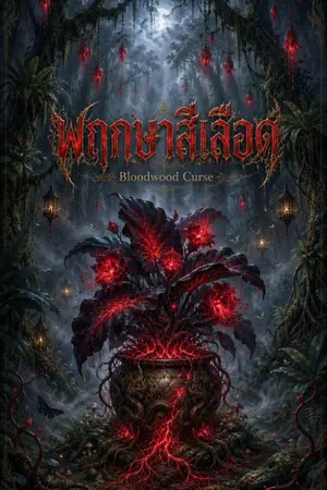ปกนิยาย พฤกษาสีเลือด (Bloodwood Curse)