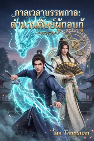 ปกนิยาย กาลเวลาบรรพกาล : ตำนานศิษย์ผู้กอบกู้