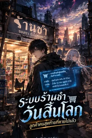 ปกนิยาย ระบบร้านชำวันสิ้นโลก: ลูกค้าคนสุดท้ายที่ตายไปแล้ว