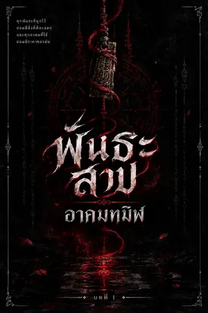 ปกนิยาย พันธะสาป อาคมทมิฬ