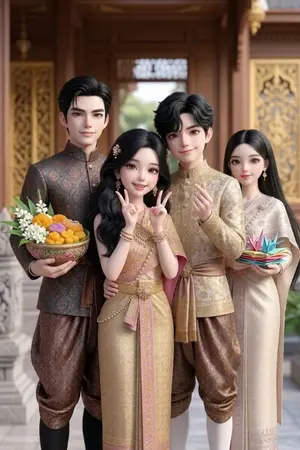 ปกนิยาย สองตระกูลสานรัก — สองแฝดสานวุ่น