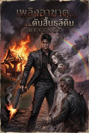 ปกนิยาย เพลิงอาฆาต... ดับสิ้นธุลีดิน