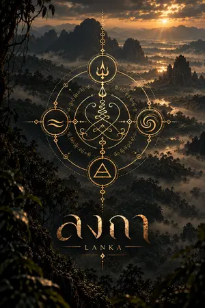 ปกนิยาย ลงกา | LANKA