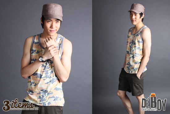ชวนหนุ่มรับลมร้อนด้วย "เสื้อกล้ามลายพราง" สุดเท่! ชวนหนุ่มรับลมร้อนด้วย "เสื้อกล้ามลายพราง" สุดเท่!