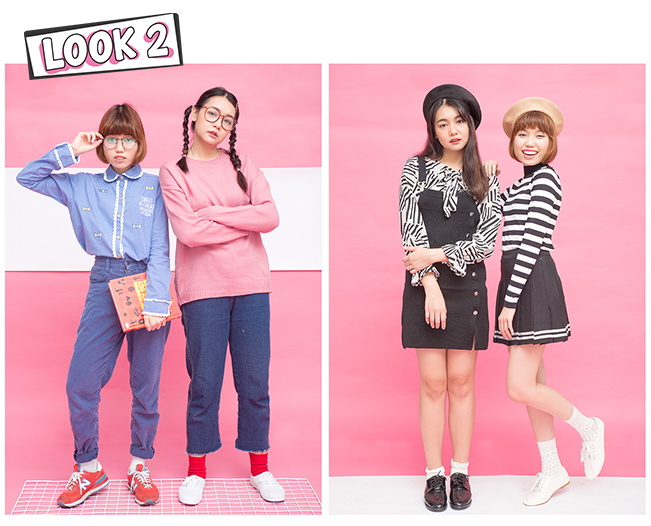 ไอเดียแมตช์ 'สาวแว่นสุดเนิร์ด' เป็น 'สาวเกาหลีน่ารัก' ไอเดียแมตช์ 'สาวแว่นสุดเนิร์ด' เป็น 'สาวเกาหลีน่ารัก'
