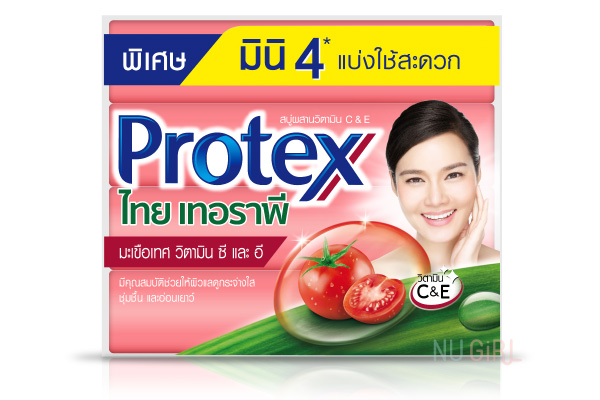 Protex Thai Therapy Tomato Vitamin C&E Mini 4