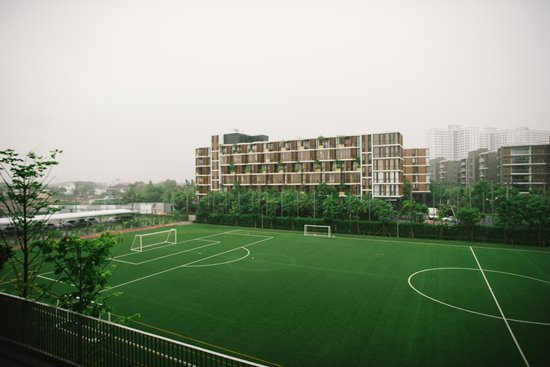 สนามฟุตบอลของโรงเรียน Bangkok Prep