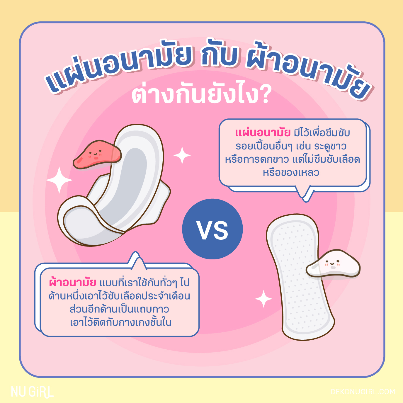 รวมเคล็ดลับ “เลือกผ้าอนามัย”แบบเข้าใจง่าย ฉบับมือใหม่หัดเป็นเมนส์