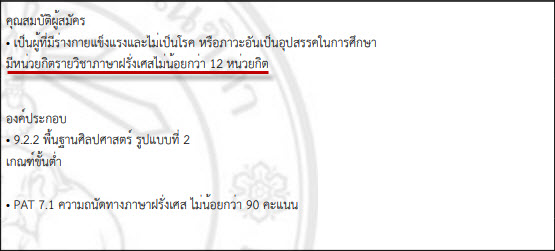 ระเบียบการมหาวิทยาลัยเชียงใหม่