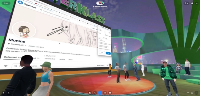 คุณมุนิน นักเขียนการ์ตูนเจ้าของเพจ Munins