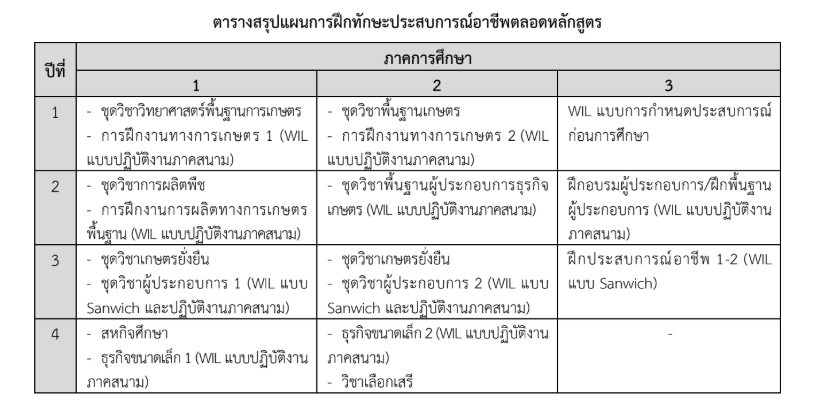 ตัวอย่างแผนฝึกประสบการณ์อาชีพ ตัวอย่างแผนฝึกประสบการณ์อาชีพ