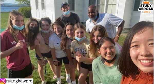 ภาพกับทีม softball