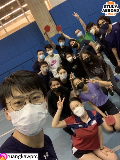 ภาพกับชมรมปิงปองค่า เป็นอีกชมรมที่ผูกพัน บางคนที่นี่คือเคยแข่งระดับเยาวชนโลกให้บราซิล/สิงคโปร์มาแล้วด้วยนะคะ