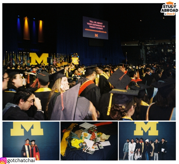 Graduation Ceremony - my first ever, since I skipped my undergraute one.