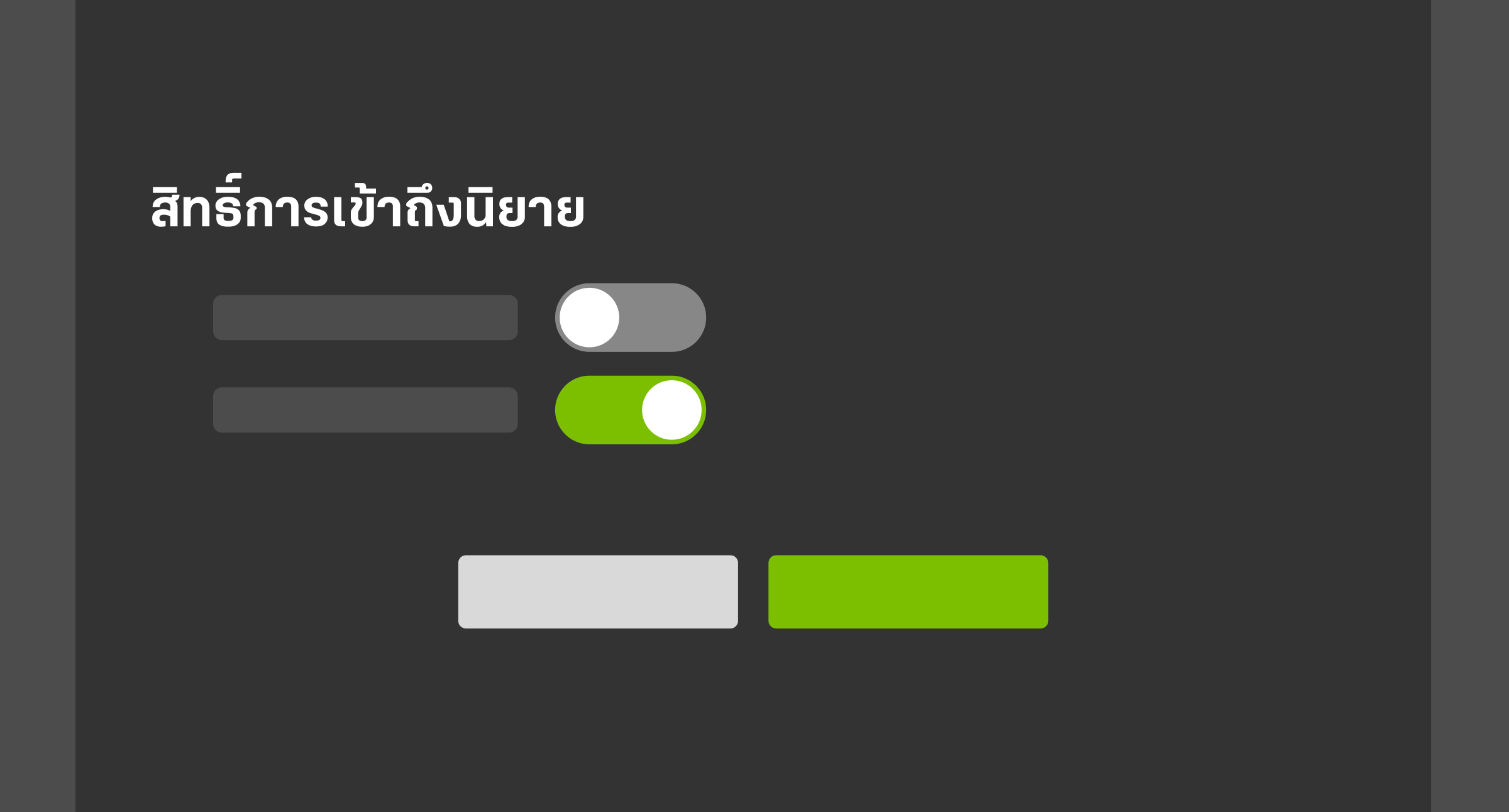 ตั้งค่า / สิทธิ์การเข้าถึงนิยาย